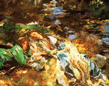 John Singer Sargent The Brook Norge oil painting art